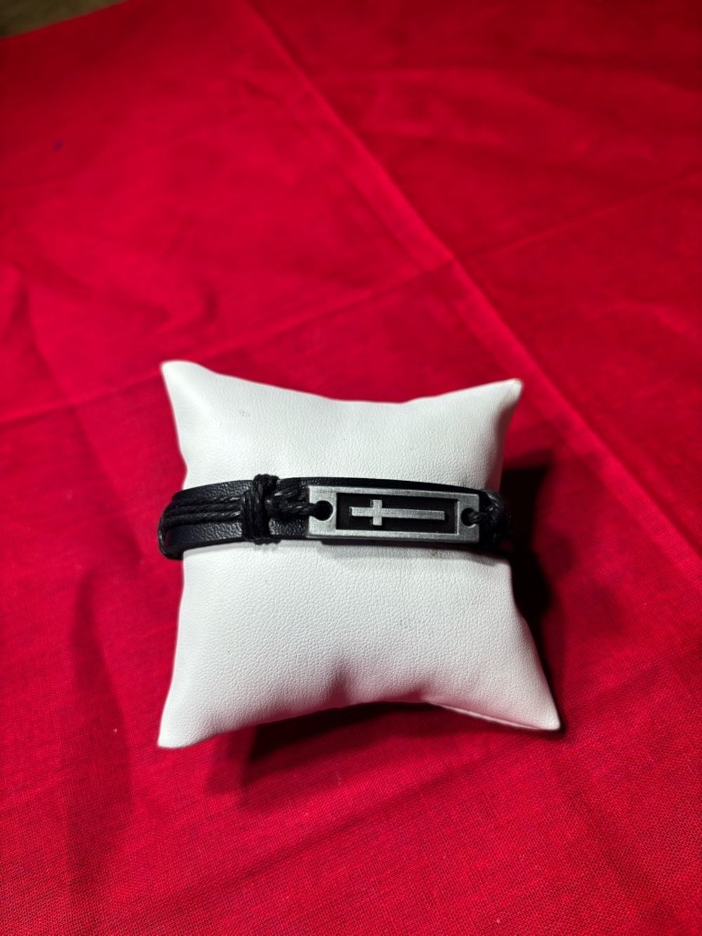 New! Braided Leather Bracelet Men Wrap Handmade Wristband Adjustable